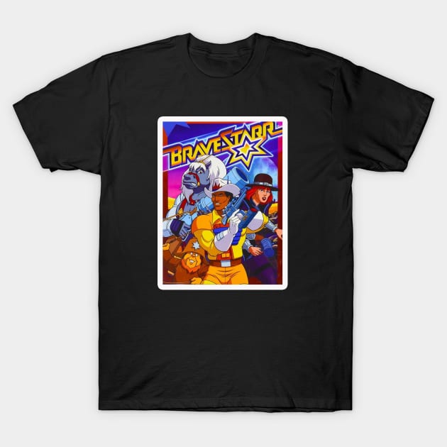 Brave 90s Cartoon T-Shirt by LOVILOVI